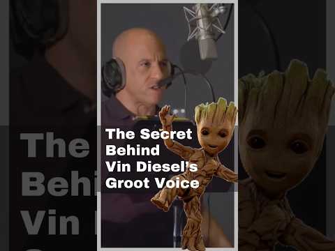 The Secret Behind Vin Diesel’s Groot Voice | Marvel Facts #VinDiesel #Groot #Marvel