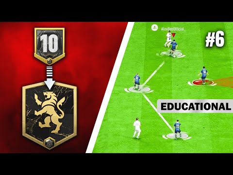 Educational DIVISION 10 to ELITE Guide on EA FC 24 | Stop Turning The Ball Over #6