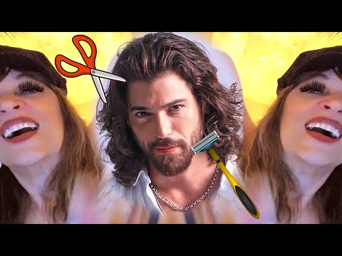 [ASMR Roleplay] Soy la estilista personal de Can Yaman ✨ BARBERIA [Corte de cabello y barba]