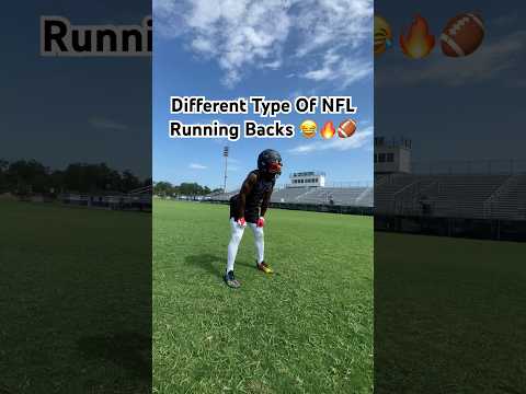 Different Type Of NFL Running Backs 😂🔥🏈 #fyp #shorts #explore  #funny