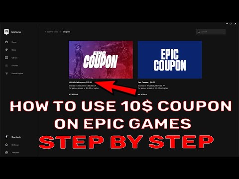 epic game store coupon