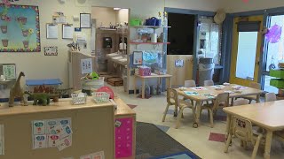 YouTube video thumbnail: Five Colleges in New Mexico Receive Grant Funding for on-Campus Childcare Upgrades