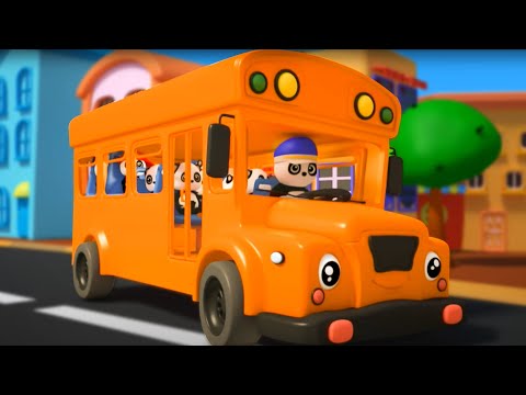 Baby Bao Panda's Wheels On The Bus + More Kids Songs & Nursery Rhymes