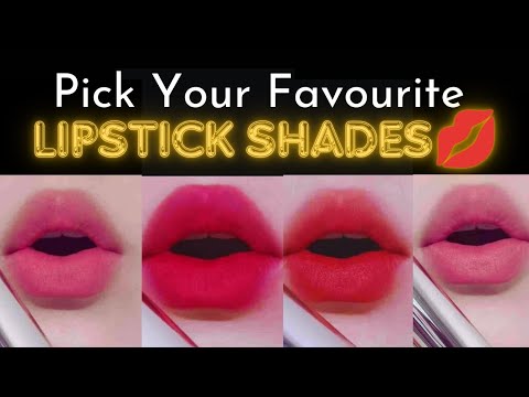 Pick Your Favourite Lipstick Shade 💋💋💋 Beautiful Cute Lip Colour 💋 #lip #lipstick #beautynini