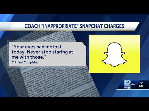 YouTube video thumbnail: Coach "Inappropriate" Snapchat Charges