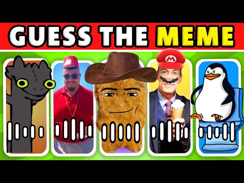 Guess Meme SONG | Toothless, Skibidi dob, Omega Nugget, John Cena Mario, Kawazaki, Gegagedigedagedag