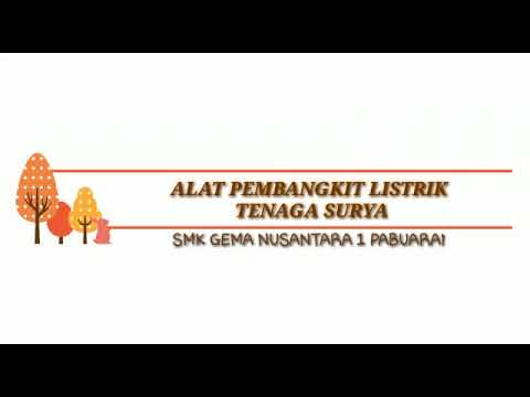 Pembangkit Listrik Tenaga Surya Portable Buatan SM
