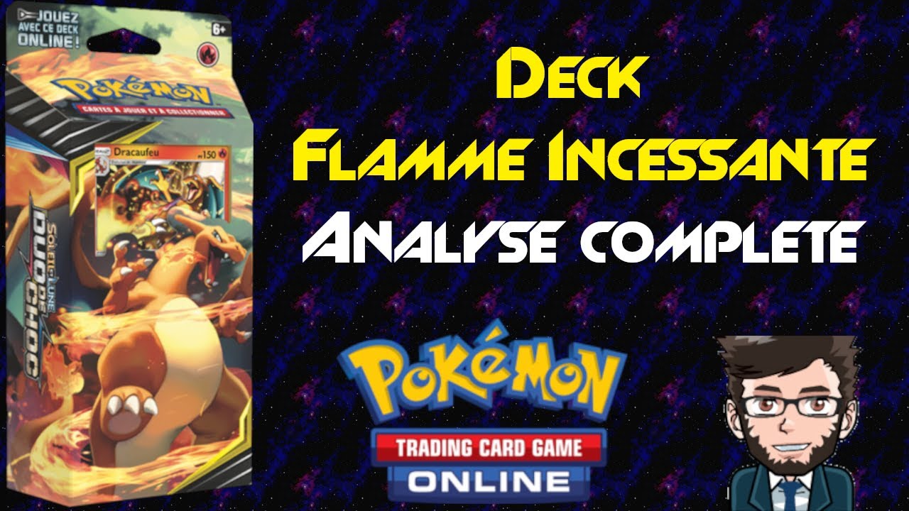 Analyse complète #15 du deck à thème Flamme Incessante sur Pokémon TCG Online