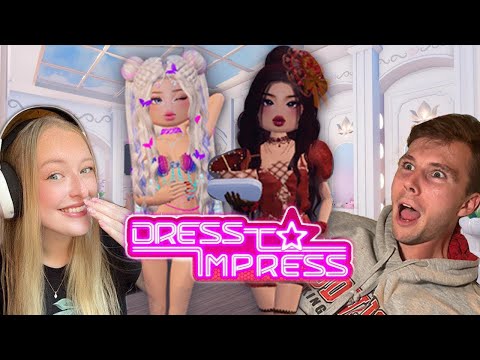 ROASTING BADDIES W/ MY BOYFRIEND! (DRESS TO IMPRESS)