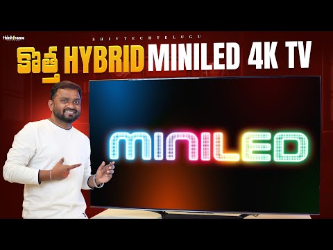 Mini LED Revolution in India! Unveiling the New Mini LED TV (Telugu)