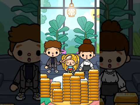 My Parents abandoned Me Cuz my rainbow doesn't turns out Gold 🤑💔 #tocaboca #tocalifeworld #tocalife