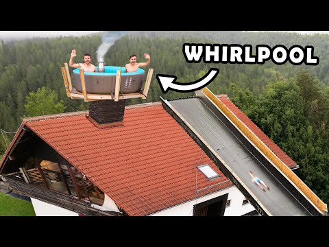 Wir bauen einen HOT TUB auf unseren SCHORNSTEIN