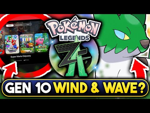 POKEMON NEWS! POKEMON WIND & WAVE GEN 10 RUMORS! NEW SWITCH 2 LEAK UPDATES & MORE!