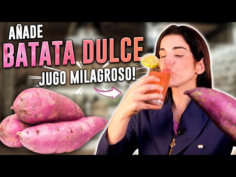 ¡Bebe y Come BATATA DULCE! 🍠 Pierde Peso, Controla la Diabetes, es bueno para la Salud y mucho más