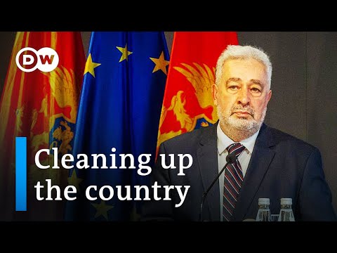 YouTube video thumbnail: Organized Crime in Montenegro: Sweeping Up Corruption