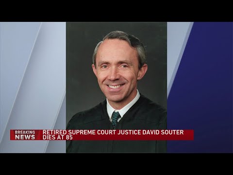 Former Supreme Court Justice David Souter, a Republican who became a liberal darling, dies at 85