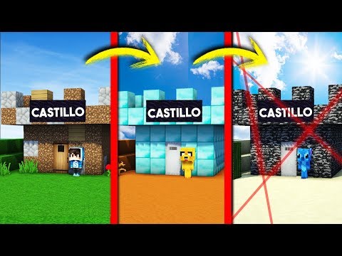 ¡PASAMOS DE CASTILLO NOOB A CASTILLO PRO! 🏰😂 PROTEGEMOS UNA PRINCESA CON MIKECRACK Y RAPTOR