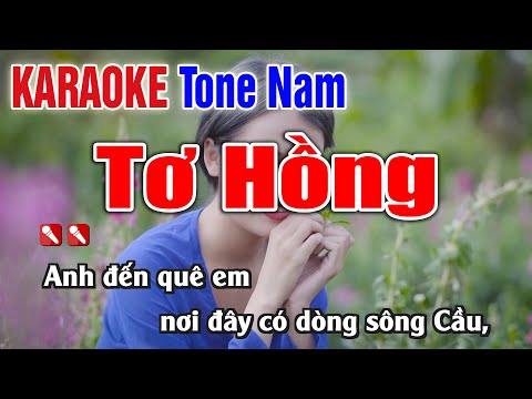 Tơ Hồng Karaoke Tone Nam Dễ Hát – Karaoke Nhạc Sống Thanh Ngân