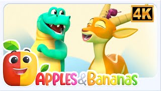Letter A Story , Down in the Meadow fun learning Videos for Children