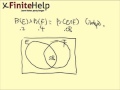 Probability of Events and Intersections