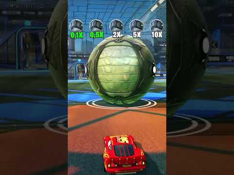 Bola 10X maior no Rocket League!