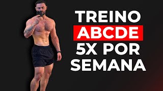 A MELHOR DIVISÃO DE TREINO PARA 5 DIAS NA SEMANA