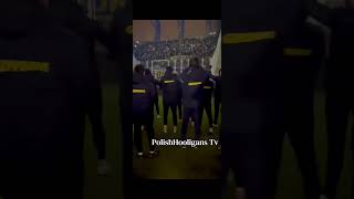 Piłkarze Arki z kibicami                       #football #foryou #ytshorts #yt #poland