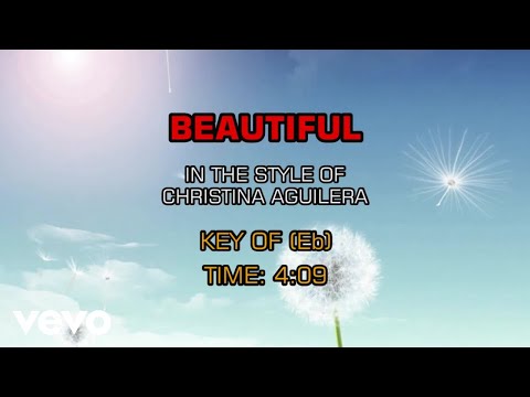 Christina Aguilera – Beautiful (Karaoke)