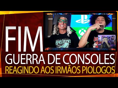 GUERRA DE CONSOLES VS PIOLOGOS Quem Vai Ganhar REACT