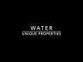 Properties and Behavior of Water