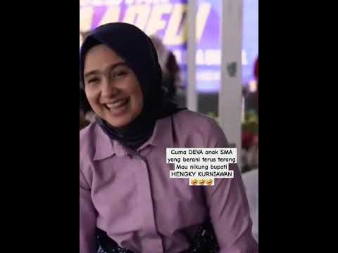 DEVA ANAK SMA VIRAL YANG MAU NIKUNG BUPATI#cahbengkeng