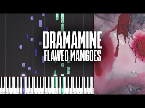 Dramamine - Flawed Mangoes - Piano Tutorial - MIDI