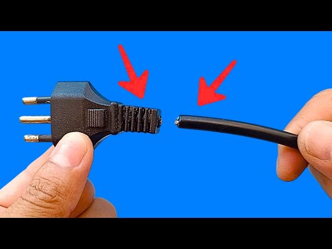 Poucos conhecem esta técnica para consertar um plug quando ele está quebrado