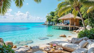 Relaxing Jazz Music by Beautiful Seaside View ~ Smooth Jazz Instrumental For Work, Study