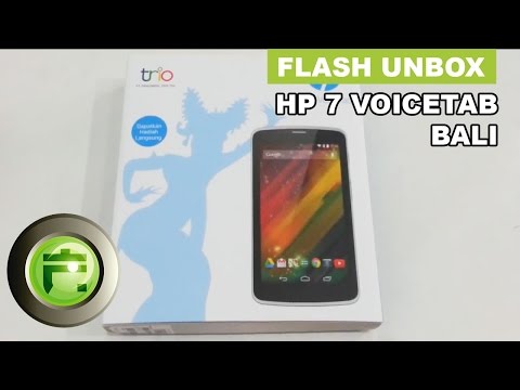 (INDONESIAN) HP 7 VoiceTab Bali - Unboxing Indonesia - Flash Gadget Store