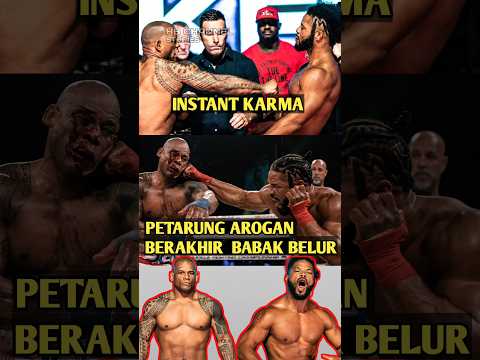 Petarung Arogan Merasa Tak Terkalahkan Dapat Karma Nya #shortsvideo#facts#shorts