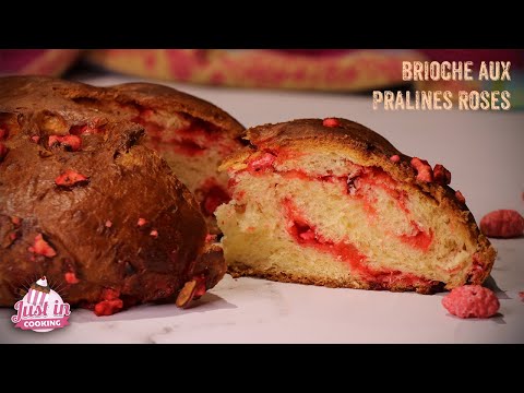 Recette de Brioche aux Pralines Roses