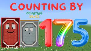 Counting by 175 Song |Minecraft Numberblocks Counting Songs for Kids |Math and Number Songs for Kids