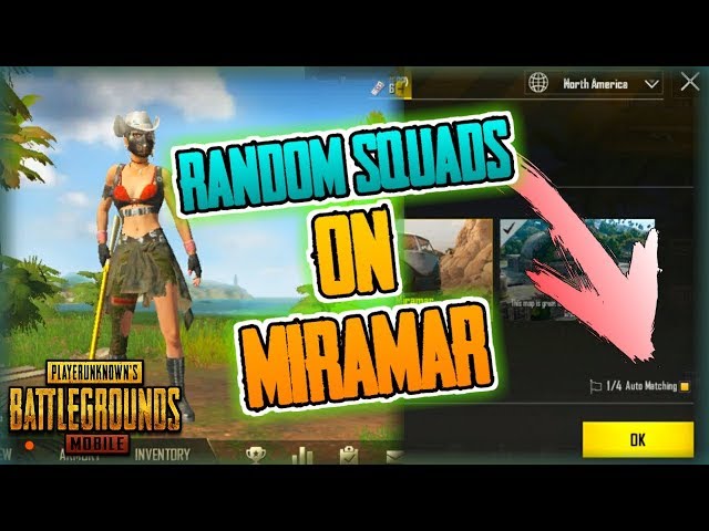 *LIVE* PUBG Mobile | Random Squads | Miramar and More