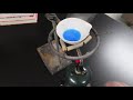 Heating Copper Sulfate Experiment