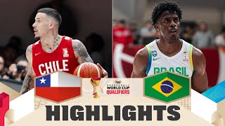Chile 🇨🇱 v Brazil 🇧🇷 | Highlights | FIBA Basketball World Cup 2027 Americas Qualifiers