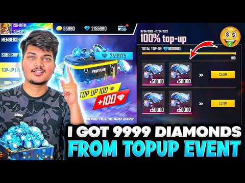 Add 9999 Diamonds 💎 Secret Offer 🔥 | How to get free diamonds in free fire |  2025 New 💎 trick