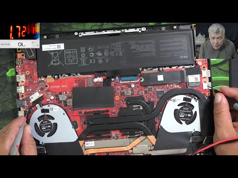 ASUS GA502D ROG ZEPHYRUS dead, no power, board repair and something more...
