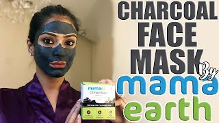 Charcoal Face Mask By Mama Earth | DIY Face Mask for Glowing Skin | Mamaearth