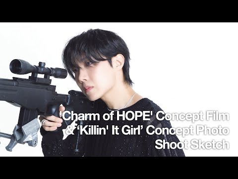 j-hope 'Charm of HOPE' Concept Film & ‘Killin' It Girl’ Concept Photo Shoot Sketch - BTS (방탄소년단)