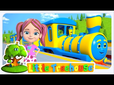 Wheels On The Train + More Vehicle Nursery Rhyme & Kids Song