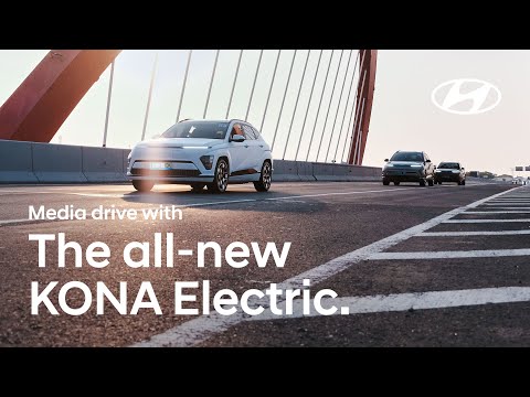 Hyundai Media Drive: The all-new KONA Electric. Your future playground.