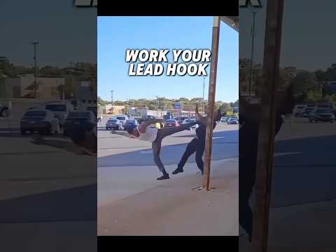 Work your lead hook #mma #combatsport #ufc #martialart #boxing