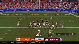 Fsu vs clemson  conference championship