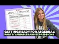 Algebraic Expressions and Formulas